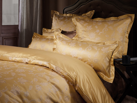 Pościel mako-adamaszek Curt Bauer Elizabeth 9004-1099 Gold