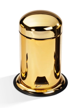 DECOR WALTHER TE 30 kosz z pedałem złoto