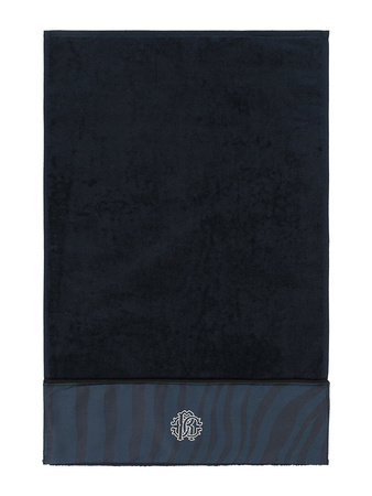 Ręcznik Roberto Cavalli Home Macro Zebrage 111 blue