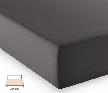 Prześcieradło jersey Fleuresse Comfort 1117-9031 Antracyt