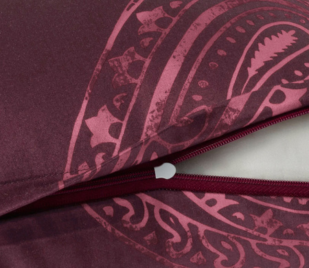 Pościel satyna bawełniana JOOP! Paisley 4120-01 Rouge
