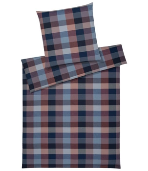 Pościel flanelowa Elegante Hamilton 26014-2 Mauve-Blue