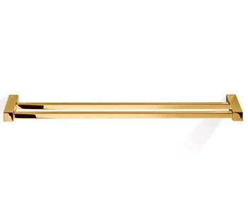 DECOR WALTHER CO HTD wieszak podwojnu na ręczniki złoto