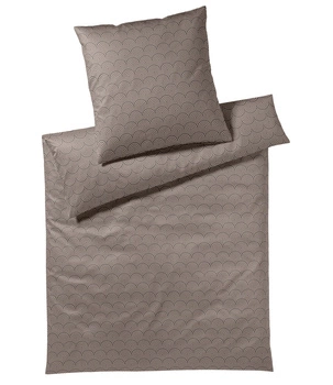 Pościel satyna bawełniana Elegante Maison Arcs 24550-9 Basalt