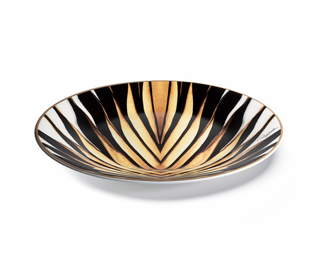 Talerz deserowy Roberto Cavalli Ray of Gold, zestaw 6 szt.