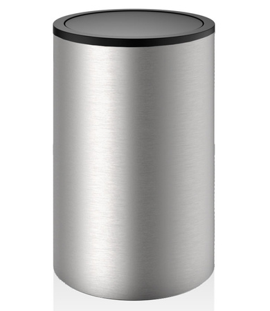 Kosz na pranie Decor Walther DW 121 Stal matowa / czarny