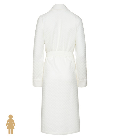 Szlafrok damski kimono Formesse 013-601-114 Kość Słoniowa S-XL