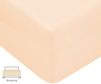 Prześcieradło na wysoki materac Formesse Bella Donna Jersey Alto 110 Puder