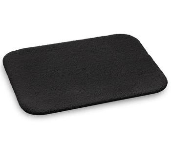 Rhomtuft dywanik łazienkowy Aspect 010-015 czarny