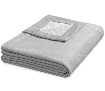 Koc / narzuta Bella Donna Summer Tencel 701 szary