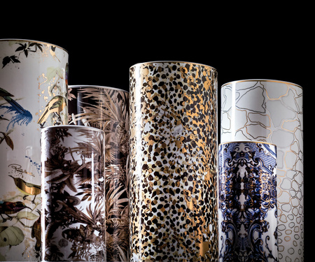 Wazon wysoki Roberto Cavalli Azulejos 36 cm