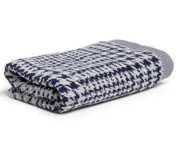 Möve ręcznik Brooklyn Glencheck 042 nature/deep sea