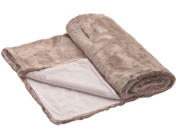 Koc futrzany Eskimo Switzerland Moscou H41O0-215 3 rozmiary Beige