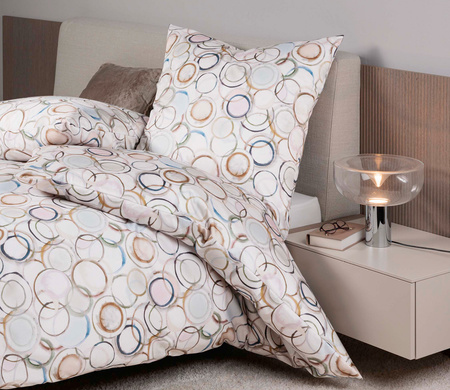 Pościel satyna bawełniana Janine Modern Art S 42155-09 Multicolor