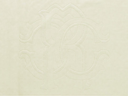 Dywanik Roberto Cavalli Home Logo 810 Ivory