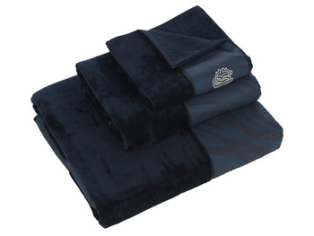 Ręcznik Roberto Cavalli Home Macro Zebrage 111 blue