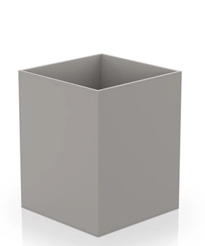 DECOR WALTHER BROWNIE PK kosz kwadratowy taupe