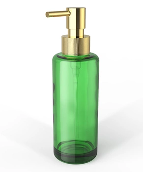 DECOR WALTHER TT PORTER dozownik mydła zielony / złoty