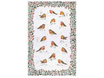 Ulster Weavers Robins & Berry Border ściereczka CO 028ROBE