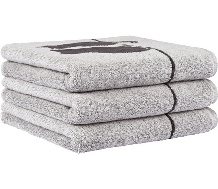 Ręcznik Cawö Cute Cats 6263-70 Platin / Basalt