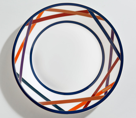 Talerz do zupy Missoni Nastri Multicolor, zestaw 2 szt.