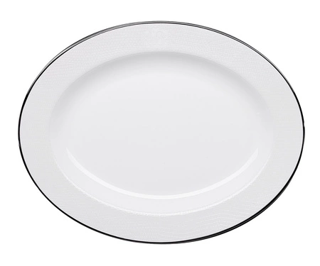 Półmisek duży Roberto Cavalli Lizzard Platin 36 cm