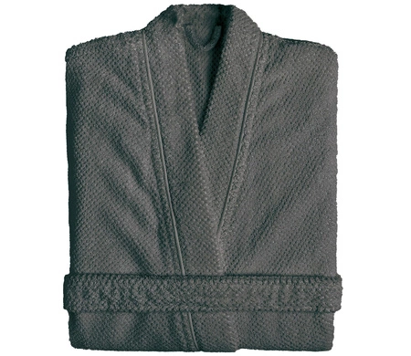 Szlafrok kimono unisex Graccioza Bee Waffle 20766 Storm S-XL
