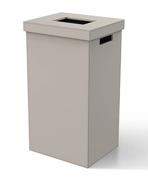 DECOR WALTHER BROWNIE AWB kosz na pranie z przykrywą taupe