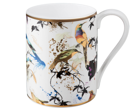 Kubek Roberto Cavalli Garden's Birds Luxury Box
