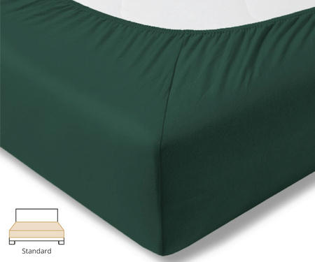 Prześcieradło fein-jersey Estella 6500 581 Świerk