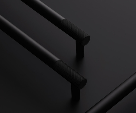 Wieszak na ręcznik Decor Walther CLUB HTE czarny/ czarny