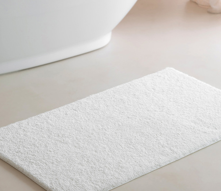 Dywanik łazienkowy Graccioza Egoist Velour 2200 g/m² 20003 White