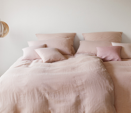 Pościel lniana Elegante Cozy 7112-08 Terra