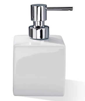 DECOR WALTHER DW 525 dozownik do mydła biały / chrom