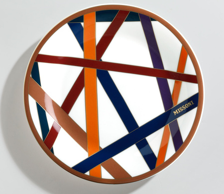 Talerzyk do pieczywa Missoni Nastri Multicolor, zestaw 2 szt.