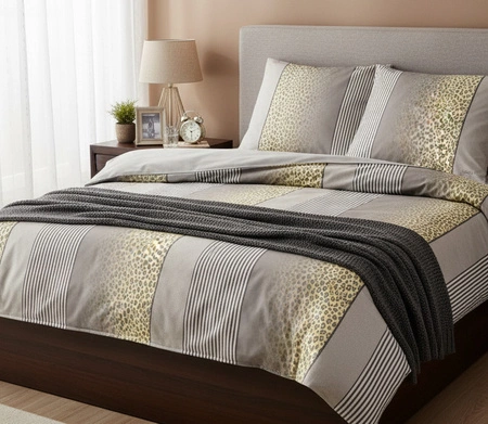 Pościel satyna bawełniana JOOP!  Leo 4112-03 Vanilla