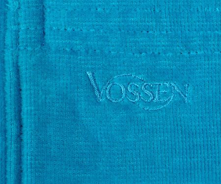 Szlafrok z kapturem Vossen Texas 5570 Turquoise