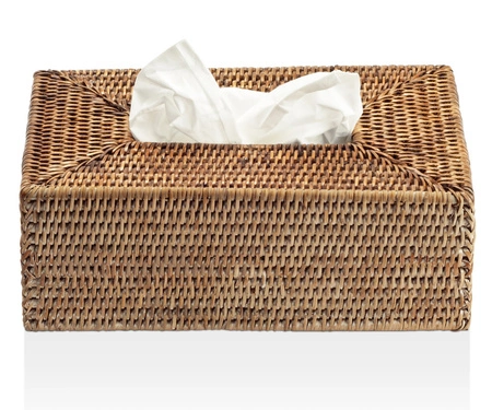 Pudełko na chusteczki Decor Walther BASKET KBX rattan ciemny