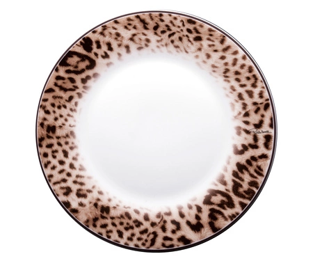 Talerz deserowy Roberto Cavalli Jaguar, zestaw 6 szt.