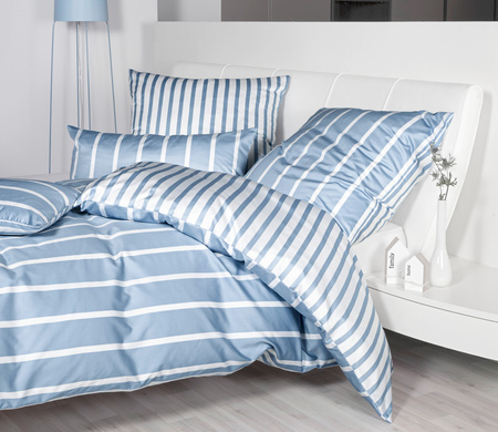 Pościel jersey Janine Classic 59028-32 Perlblau