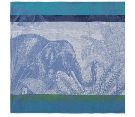 Serwetki bawełniane Le Jacquard Français Sinharâja Ocean 4 szt.