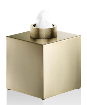 DECOR WALTHER CLUB KB pudełko na chusteczki złoto mat