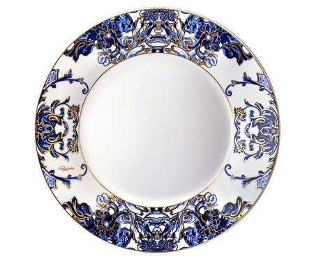 Talerz do zupy Roberto Cavalli Azulejos, zestaw 6 szt.