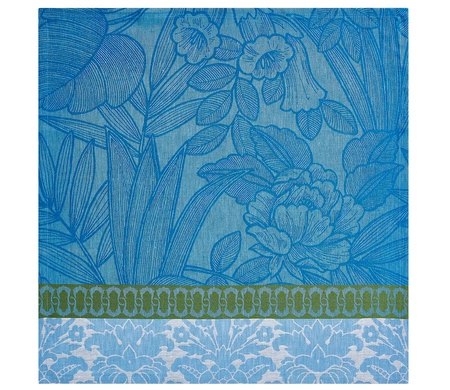Serwetki lniane Le Jacquard Français Escapade Tropicale Perroquet 4 szt.