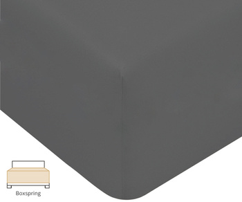 Prześcieradło na wysoki materac Formesse Bella Donna Jersey Alto 220 Grafit