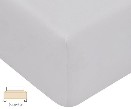 Prześcieradło na wysoki materac Formesse Bella Donna Jersey Alto 700 Mglisty Szary