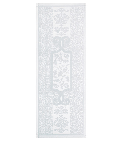 Bieżnik bawełniany Le Jacquard Français Siena Blanc
