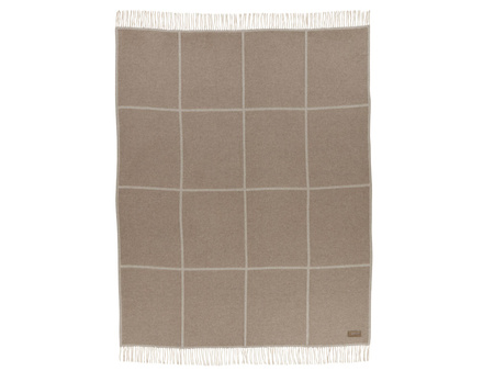 Koc kaszmirowy Eskimo Switzerland Mira Gitter H4429-210 130x200 Beige
