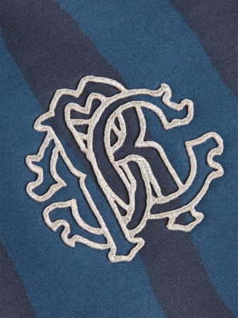 Ręcznik Roberto Cavalli Home Macro Zebrage 111 blue