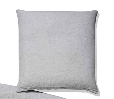 Poszewka lniana Elegante Breeze 7038-9 jasny szary